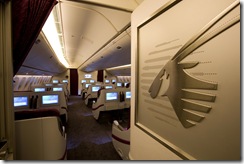Qatar Airways Business Class  B777